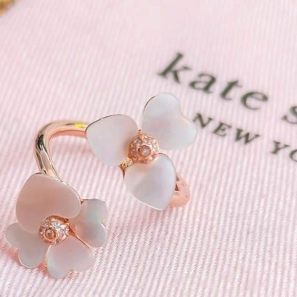 kate spade Jewelry Nwt Kate Spade New York Precious Pansy Ring